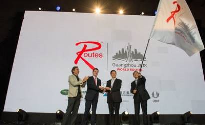 World Routes handed over to Guangzhou, China, for 2018