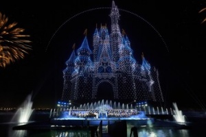 Yas Island Celebrates Announcement of Disney Theme Park Resort with a Record-Breaking Drone Show