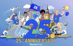 Trip.com Group Celebrates 25 Years of Unforgettable Journeys with Customers and Partners