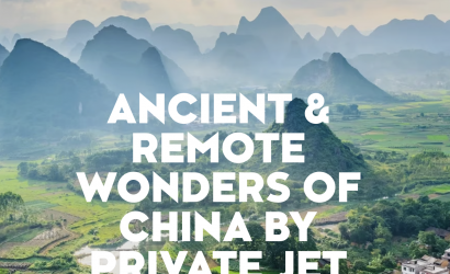Link the remote corners of China by business class private jet