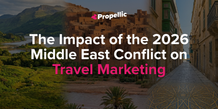 New Propellic research reveals a collapse in travel bookings beyond the Middle East