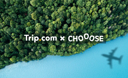 Trip.com users embracing the CHOOOSE CO2 emissions program