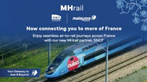 Malaysia Airlines to enhance European connectivity through SNCF Voyageurs Rail Partnership