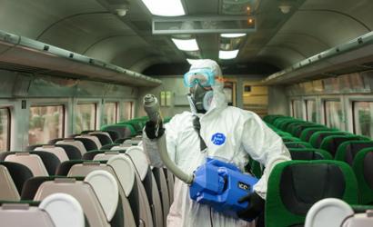 South Western Railway unveils ‘virucidal’ sanitiser