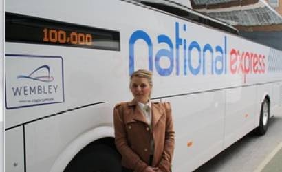 National Express receives 100,000 facebook likes