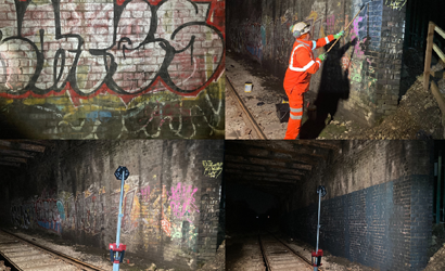 Network Rail carries out £2m graffiti spring clean