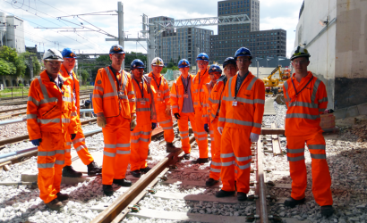 Apprentices start work on Thameslink rail