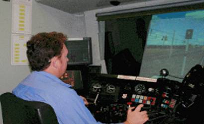 Minister opens £1m train driving simulator