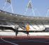 Olympic Stadium track used for first time