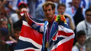 Murray wins gold at Olympic final in Wimbledon