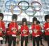 Olympic rings installed at London Heathrow ahead of Games