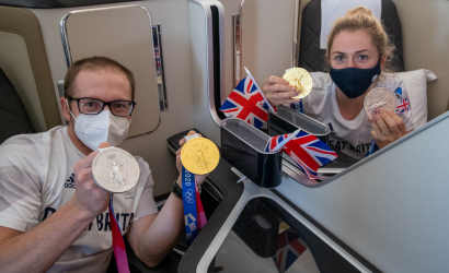 British Airways brings final Team GB Olympic athletes home