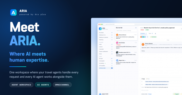 dcs plus launches ARIA, an AI-native workspace