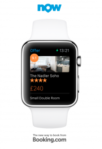 Booking.com brings Booking Now app to Apple Watch
