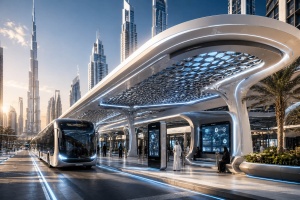 Dubai AI-Powered Smart Bus Station: A New Era in Transport