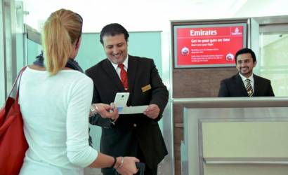 Emirates staff employ new Journey Manager to assist passengers in Dubai