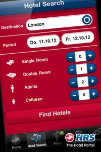 HRS launches new last minute hotel booking app