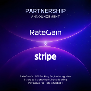 RateGain’s UNO Booking Engine Integrates Stripe to Strengthen Direct Booking Payments for Hotels