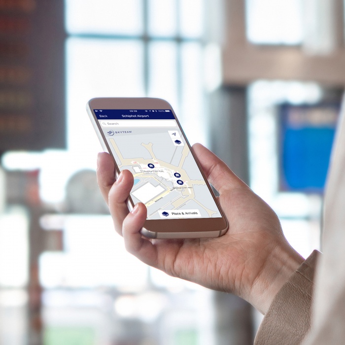 SkyTeam launches digital airport maps for major hubs