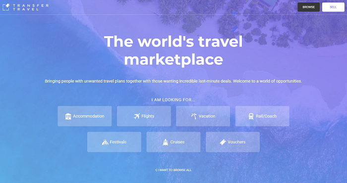 TransferTravel launches marketplace for unwanted bookings