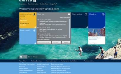 United Airlines trials new united.com website