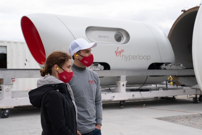 Virgin Hyperloop transports first passengers
