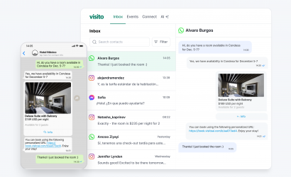 Visito surpasses 2 million guest interactions as hotels embrace conversational AI platform