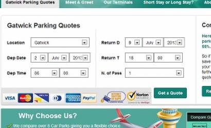 New airport parking comparison site launched