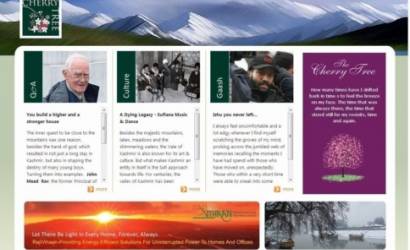 New website launched on Kashmir