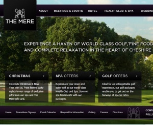 The Mere Golf Resort & Spa launches new website