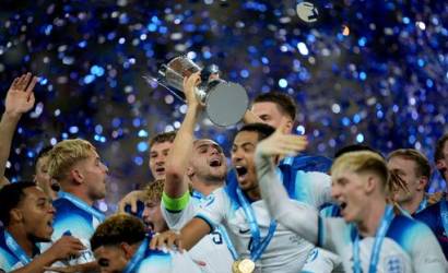 Young Lions WIN Euro final vs Spain after last-gasp penalty save in beautiful Batumi, Georgia