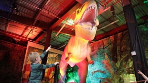 Dino Safari: A Walk Thru Adventure Roars onto the Las Vegas Strip tomorrow