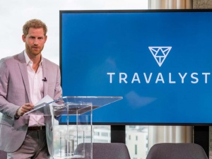 Prince Harry takes part in TV skit promoting his new sustainable travel campaign