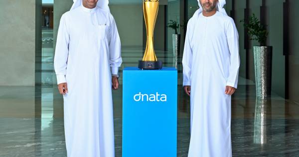 dnata welcomes ABA League trophy after Dubai Basketball’s title-winning season