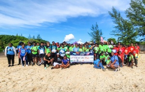 Blue Lagoon Island Marks 40 Years of International Coastal Cleanup