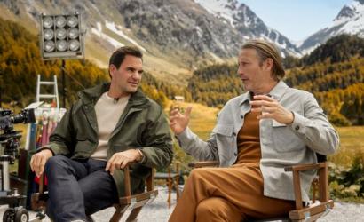 Roger Federer Is Back to Celebrate Swiss Autumn – Together With Mads Mikkelsen