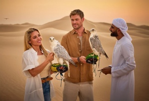 Elsa Pataky and Chris Hemsworth Partner with Experience Abu Dhabi