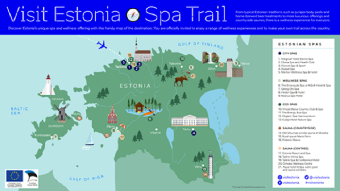 Visit Estonia launches spa trail to showcase wellness offering
