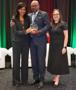 Minister Bartlett Receives CHTA President’s Award for Caribbean Excellence in Tourism