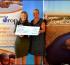 Kenya Tourist Board presents cheque to Just a Drop