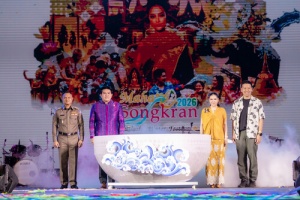 Maha Songkran World Water Festival 2026 opens in Bangkok
