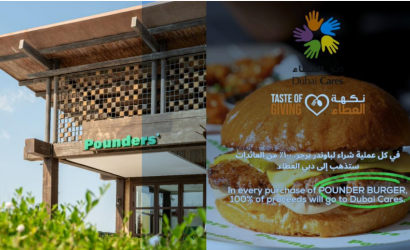 Pounders donates all proceeds from signature burger to Dubai cares ‘Taste of Giving 2025’