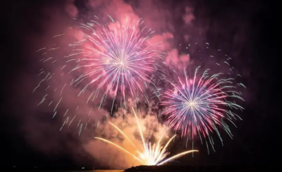 Colorful fireworks illuminate Ajman’s night on New Year’s Eve