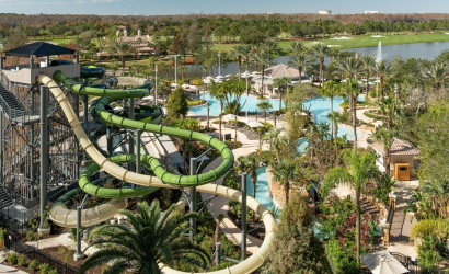 GRANDE LAKES ORLANDO UNVEILS FULL COMPLETION OF ITS "GRANDE" NEW WATERPARK ATTRACTION