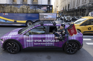 Scotland Brings Tartan Taxis to Manhattan for NYC Tartan Week