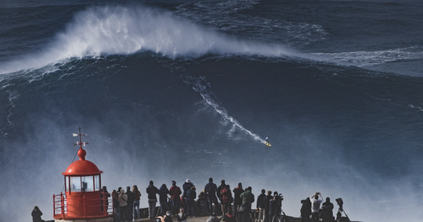 Behind the Scenes of Big Wave Surfing at Nazaré