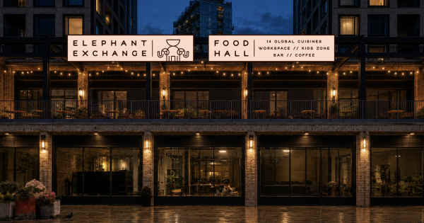 ELEPHANT & CASTLE’S NEW FOOD HALL ANNOUNCES OPENING DATE