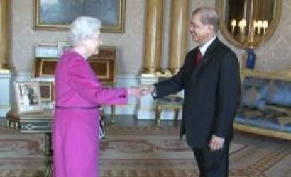 Seychelles President Michel attends audience with HM Queen Elizabeth II