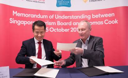 Singapore Tourism Board signs partnership with Thomas Cook Group