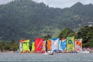 Tour des Yoles Rondes a beautiful spectator sport unique to Martinique